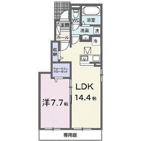 グラン エースの物件間取画像